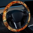 thumbnail image 2 of Kangaroo 14.5 Inch Printing PVC Leather Car Wheel Cover Auto Accessories, 2 of 6