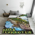 thumbnail image 5 of Lsque i like big Bass & i cannot lie Pattern Fuzzy Fleece Throw Blanket Extra Large,Super Soft,Fluffy and Warm Blankets for Couch,Bed,All Season Use-60"x50", 5 of 7