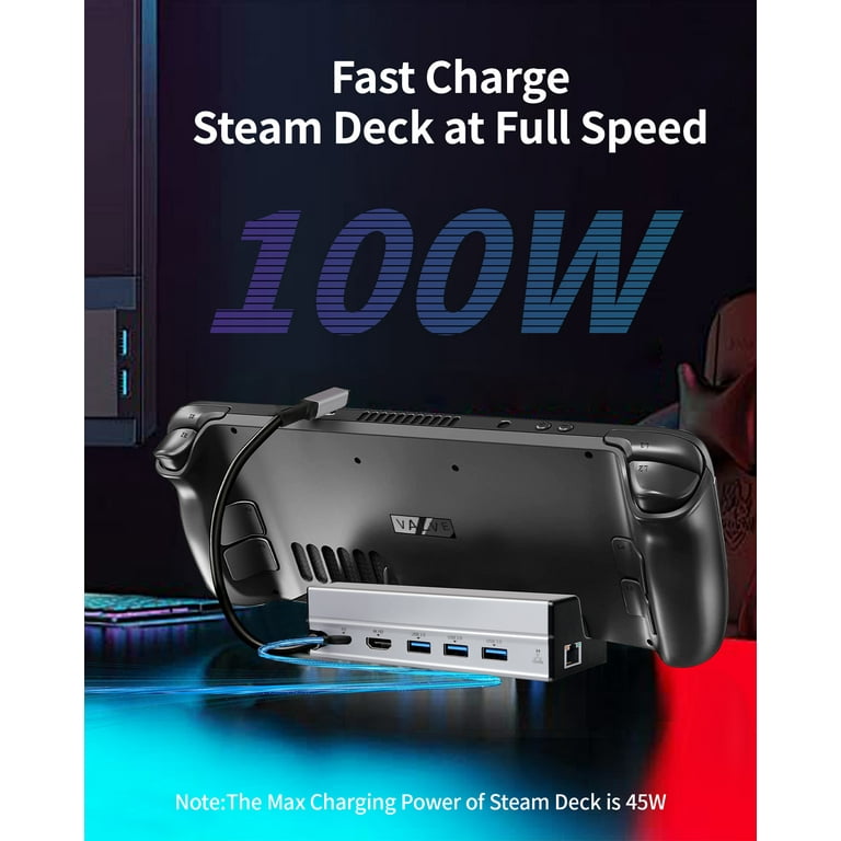 Docking Station for Steam Deck OLED 2023/ROG Ally/Legion Go