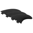 thumbnail image 3 of 3Pcs PVC Fins Set Right Middle Left for Surfboard Paddle Board Accessories BlackSurfboard Fin, 3 of 9