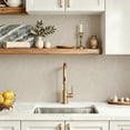 thumbnail image 4 of 10Pcs Light Taupe Natural Marble Peel and Stick Floor Tiles,12x12 In 10 Sq.Ft,Self-Adhesive Waterproof Vinyl Flooring,Scratch Resistant for Hallway,Kitchen,Living Room,Bedroom, 4 of 8