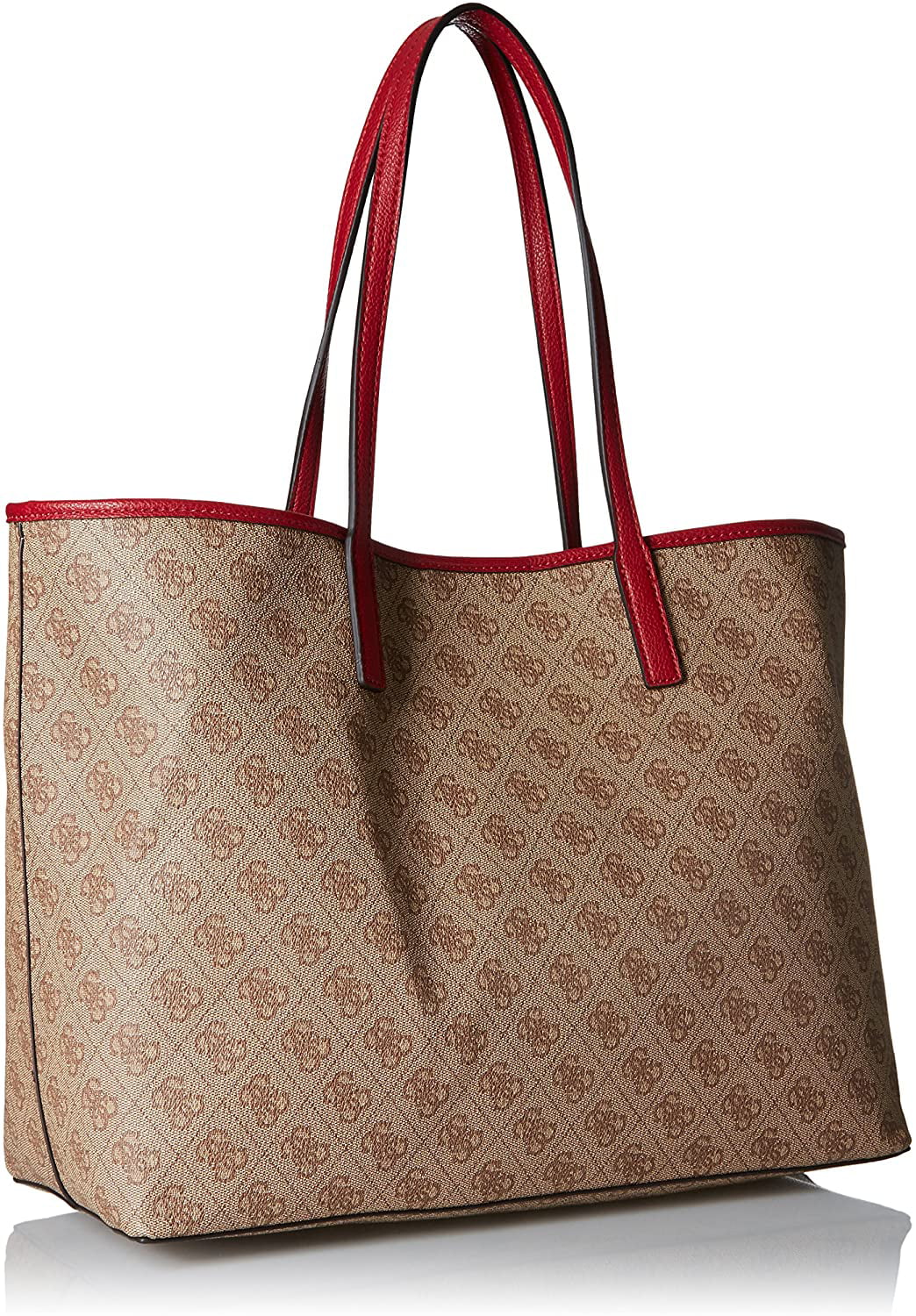 GUESS Vikky Classic Logo Large Tote One Size Brown