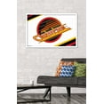 thumbnail image 2 of NHL Vancouver Canucks - Retro Logo 19 Wall Poster, 22.375" x 34" Framed, 2 of 6