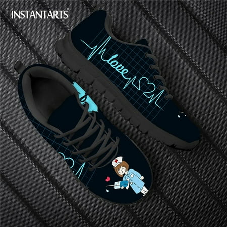 

Casual Jogging Shoes For Women Women s Shoes Lace Up Sport Sneaker Healthcare Nursing Design Woman Flats Shoes Lightweight