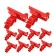 thumbnail image 4 of LOLIPPYY 10Pcs Red Pegboard Hooks for Hanging Automotive Detailing Tools Wall Mounted Organizer, 4 of 8
