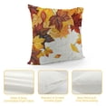 thumbnail image 4 of Qinduosi  Fall Pumpkins Pillow Covers Inch Set of  Farmhouse Autumn Thanksgiving Decor Lumbar Cushion Cases for Couch Home Decorations White, 4 of 5