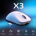 thumbnail image 3 of ATTACK SHARK X3 Superlight Wireless Gaming Mouse with Optical Sensor and Triple Modes, White, 3 of 10