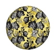 thumbnail image 4 of Spare Tire Cover, Orchids Flowers Yellow Wheel Cover Tire Covers For Trailers Car Truck Camper Universal Tire Covering Fits Diameter14"-17", 4 of 4