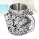 thumbnail image 5 of Taza De Café De Motor De Acero Inoxidable, Taza De Resina De Diseño De Motor De Automóvil 3D Para Bebidas Calientes Y Frías, De Novedad Liviano Para Hombres, 5 of 7