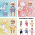 thumbnail image 2 of Girl Doll Clothes and Accessories Gift - 8 pcs Alive-Baby Doll Clothes Dress Outfits for 12 Inch Dolls, 6 Complete Sets Clothing of Dresses Cloak Onesies Pajamas, Gifts, 2 of 5