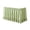 1#M Green, variant on Gingham Desk Skirt, Teacher Desk Skirt, 72.05 x 29.92 in Ruffled Checkered Table Skirt with Hook-and-Loop Fasteners for Classroom, Wedding, Party & Display Table, 1 Pc