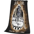 thumbnail image 3 of Acid Music Bath Flannel Blanket Air Conditioning Blanket Nap Blanket Sofa Throw Blanket Throw Blankets 60"X50", 3 of 6
