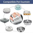 thumbnail image 4 of Cat Water Fountain Replacement Filters Cat Fountain Carbon Filters for Ceramic Pet Drinking Stainless Steel Pet Fountain, 4 of 5