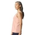 thumbnail image 3 of Gildan Softstyle CVC Racerback Tank Top for Women, Semi-Fitted Sleeveless Shirt, Dusty Rose, S-2XL, 3 of 5