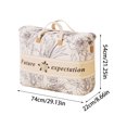 thumbnail image 3 of Clearance Under $5 Boovnll Clothes Storage, 90L Large Capacity Thicken Non-Woven Foldable Storage Bags with Reinforced Handles & Zippers for Clothing, Blanket, Comforters, Storage and Organization, 3 of 6