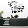 thumbnail image 4 of Thinsony PVC Kitchen Letters Wall Stickers Decorations Wallpaper Removable Decals 1Set, 4 of 6