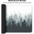 thumbnail image 6 of Extended Large Mouse Pad, XXL Gaming Mousepad 31.5 x 15.7 Inch, Big Computer Keyboard Desk Pad, Waterproof Mouse Mat with Stitched Edges and Non-Slip Base for Office Gaming, Ink Forest, 6 of 6