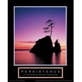 thumbnail image 2 of Unknown 15x18 Gold Ornate Wood Framed with Double Matting Museum Art Print Titled - Persistence - Lonely Island, 2 of 4