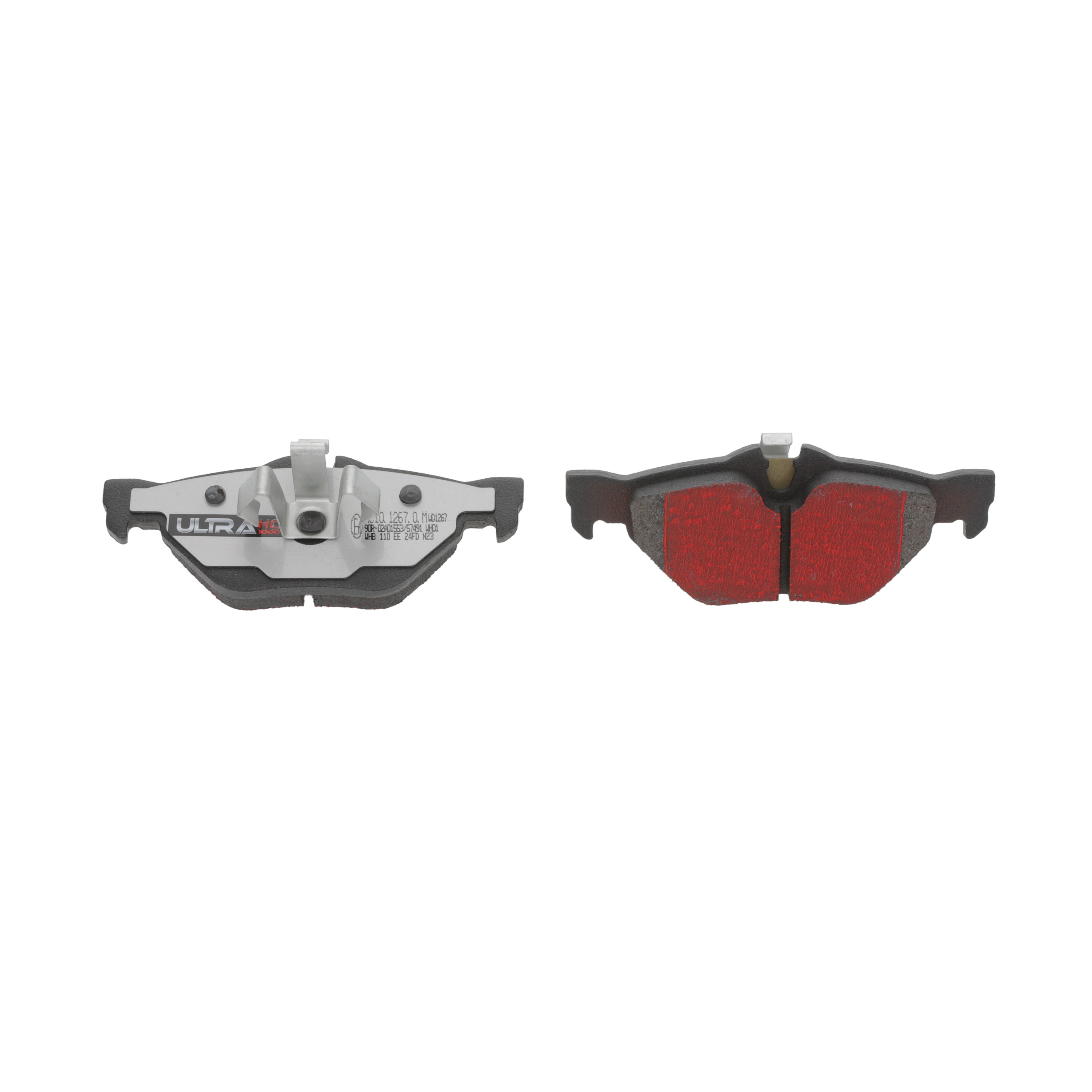 Ultra HC 1000 Brake Pad Set, Rear HC10.1267.0.M, BMW 328i 2013-2007