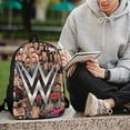 thumbnail image 6 of WWE Backpack 17 Inch Bookbag Casual Daypack Travel Backpacks for Work Hiking Camping, 6 of 8
