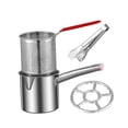 thumbnail image 3 of Deep Frying Pot Cookware with Strainer Basket for Kitchen Cooking Restaurant basket clip rack1.8L, 3 of 8