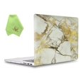 thumbnail image 1 of Funda UESWILL para MacBook 13" A1502/A1425 Mármol Blanco/Oro, 1 of 8