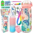 thumbnail image 1 of Kit de decoración de botellas de agua EdSportsHouse para niñas 4-6-8-10, 1 of 6