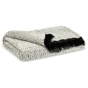 Signature Design by Ashley Casual Leonita Throw Black/White