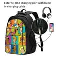 thumbnail image 2 of Scooby-Doo Scooby Large Travel Laptop Backpack With Usb Charging Port Business Computer Bag For Men Women College Backpacks, 2 of 7