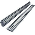 thumbnail image 1 of VADANIA VA2576 Industrial Heavy Duty Drawer Slides, 485lb Load, 3-Fold Full Extension, Ball Bearing, 3" Widening, Side Mount, 1-Pair, 1 of 7