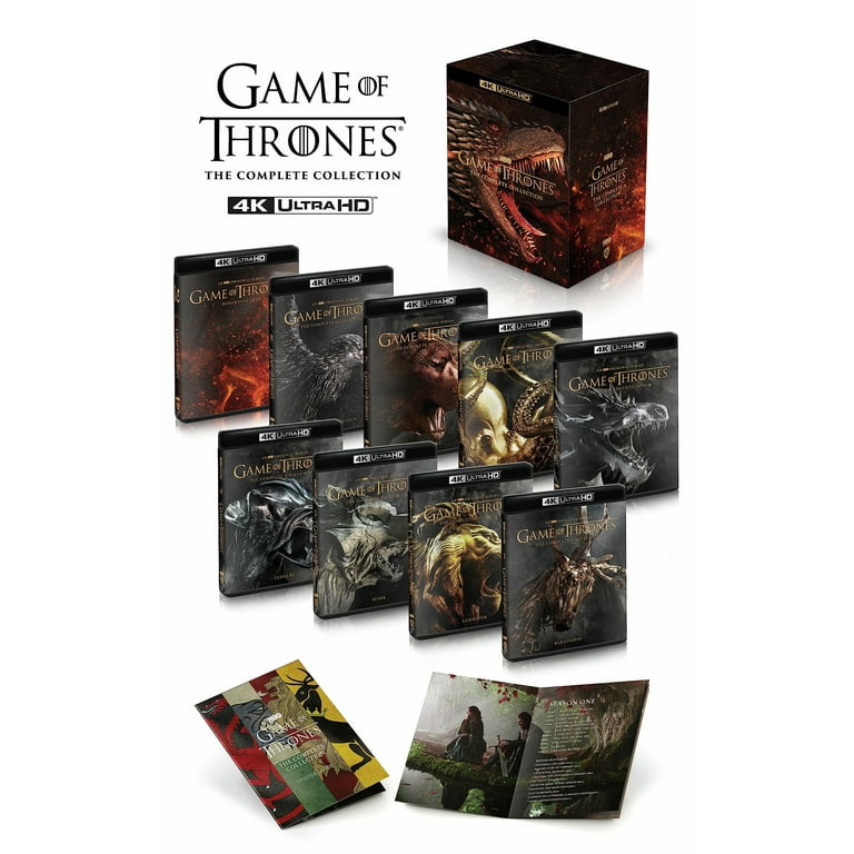 市*松様 Game of Thrones 4K UHD コンプリートBOX (第 Game of Thrones: The Complete Series, HBO Home Video - Walmart.com