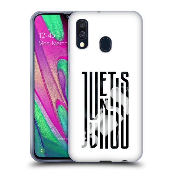 Head Case Designs Officially Licensed Juventus Football Club Graphic Logo Scarf Soft Gel Case Compatible With Samsung Samsung Galaxy A40 (2019)