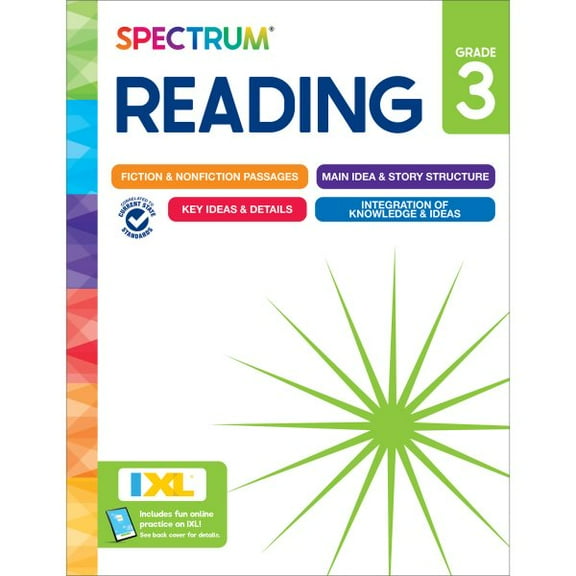 Pre-Owned Spectrum Spectrum Reading Workbook, Grade 3, (Paperback)