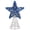 B, variant on 4th of July Holiday Tree Topper, Colorful Patriotic Glitter Star, Independence Day Decorative Ornament for Home Indoor Party Scene Decoration