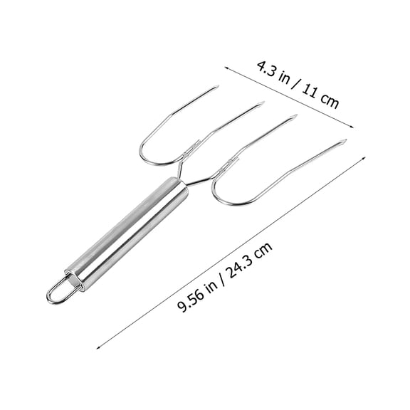 SOPOTUTU Heavy Duty Meat Lifting Forks for Turkey, , 2 Pieces - Kitchen BBQ Tools