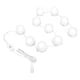 thumbnail image 2 of Bombilla 10pcs/set USB 3 Colores Bombilla LED para maquillaje de Tocador de Mesa de Belleza, 2 of 7
