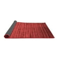 thumbnail image 2 of Ahgly Company Indoor Square Abstract Red Contemporary Area Rugs, 4' Square, 2 of 4