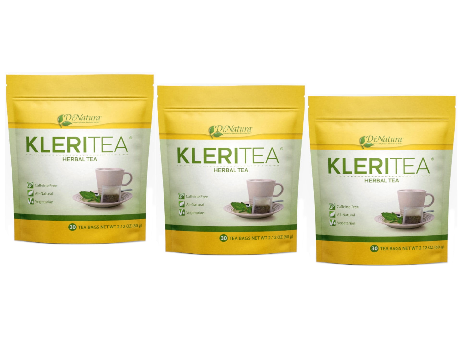 Dr. Natura Kleritea Intestinal Cleanser Herbal Tea, 30 Count