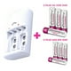 thumbnail image 2 of Cargador Pilas Mitzu  con baterías recargables 4 AA + 4 AAA, 2 of 2