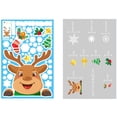 thumbnail image 3 of Agiferg Christmas Electrostatic Stickers Snowflake Elk Set Door Window Glass Stickers, 3 of 6