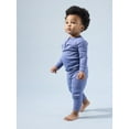 thumbnail image 3 of Little Star Organic 4PC Boy Snug Fit Sleepwear Sizes 9M-5T, 3 of 13