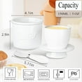 thumbnail image 4 of UYGDUY-Ceramic Butter Crock with Lid & Spreader Knife, Butter Keeper - Ideal Butter Storage & Countertop Butter Dish, White, 4 of 4
