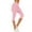 Pink, variant on VEKDONE Skirted Leggings for Women Tennis Golf Skorts Capris Gym Yoga Legging with Skirts Pickleball Workout Capri Pants Gradient color Milk Silk Soft Tights