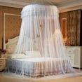 thumbnail image 3 of Rideau de Lit, Baldaquin de Lit Pliable en Polyester, Baldaquin de Lit Rond, Enfants Bébé pour Filles, 3 of 7