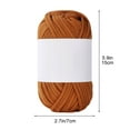 thumbnail image 3 of Acrylic Yarn For Crochet,Soft Milk Cotton Knitting Wool,Hand Knitting Craft Yarn,DIY Baby Wool Yarn,Colorful Crochet Thread,For Scarves Hats Sweaters,Beginner Friendly, 3 of 6