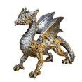 thumbnail image 1 of Inteprter Steampunk Dragon Figurine Gothic Bronze Finish Statue 9 Mythical Long Decoración del hogar, 1 of 1