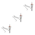 thumbnail image 3 of maskred Adjustable Woodworking Drill Bit Countersink Round Shank Steel for Precise Drilling 4mm 3Set, 3 of 6