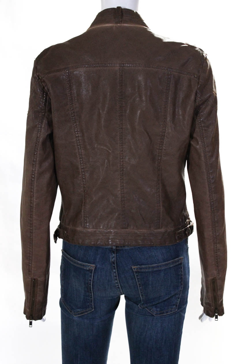 Pre-owned|Blue Bird Womens Faux Leather 