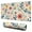 Pioneer Flower Floral-1, variant on Long Mouse Pads for Desk,Pioneer Flower Floral Print Pattern Desk Mats on Top Of Desks, Desk Mouse Pad Extra Large with 3mm Non-Slip Base and Stitched Edge for Gaming,Office,Work,Home 31.5"x11.8"