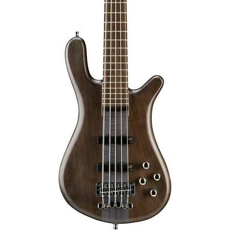 Bass Guitar Oil Warwick German Pro Series Streamer Stage I 5-String Electric Bass Guitar Nirvana Black Oil ()